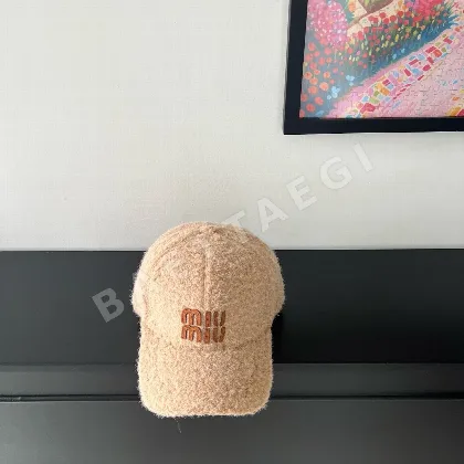 미우미우 램 울 베이스볼 모자 81400
