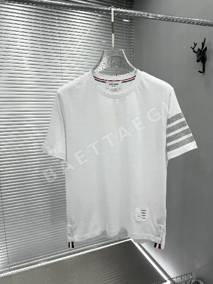 톰브라운 클래식 스트라이프 반팔 셔츠 50354