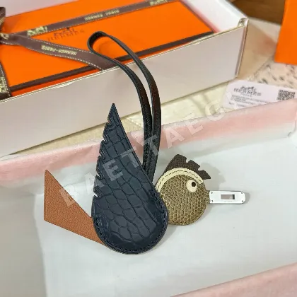 에르메스 크로커다일 버드 키링 124440