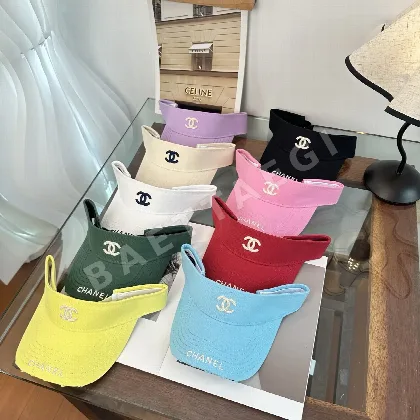 샤넬 UV 차단 여성용 캡 185545