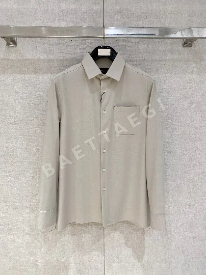 키톤 남성 울 긴팔 셔츠 103493