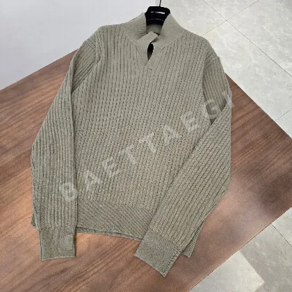 로로피아나 토끼털 긴팔 폴로셔츠 5462
