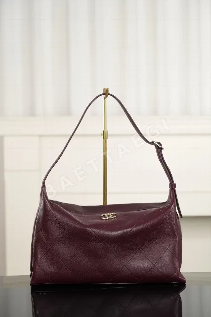 샤넬 26P 버건디 라지 숄더백 86785