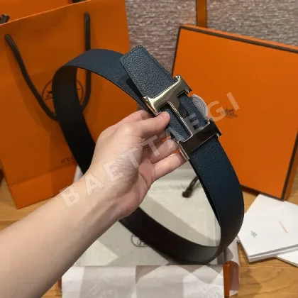 에르메스 리버시블 메탈 버클 남성 벨트 176525