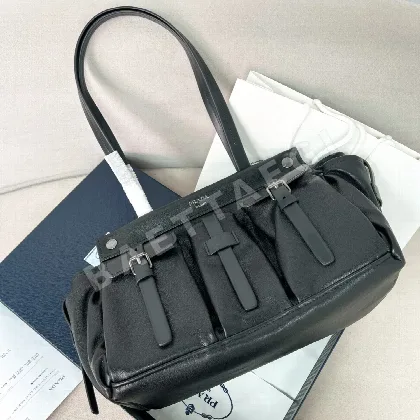 프라다 루트 레트로 캔버스 토트백 1BG644 127915