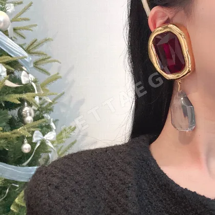 생로랑 심플 디자인 귀걸이 65473