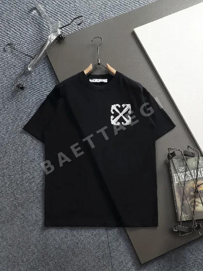 오프화이트 남성 반팔 티셔츠 87475
