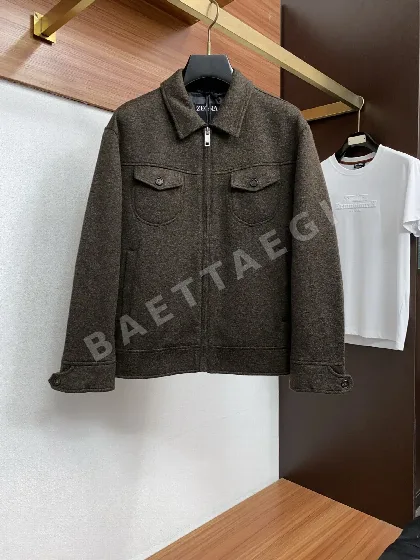 제냐 울 캐주얼 슬림핏 자켓 159991