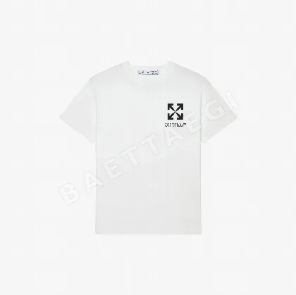 오프화이트 남성 반팔 티셔츠 87747