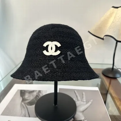 샤넬 심플 버킷햇 모자 185552