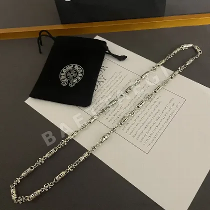 크롬하츠 클래식 레트로 뱀부 목걸이 126925