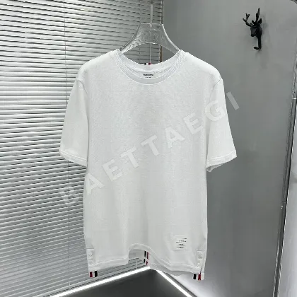 톰브라운 피케 크루넥 반팔 셔츠 50371