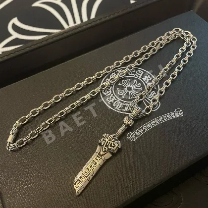 크롬하츠 크로스 펜던트 목걸이 125877
