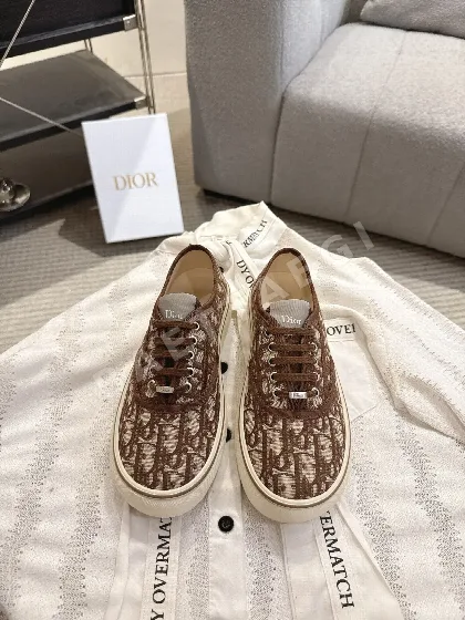 디올 레트로 모노그램 레이스 캔버스 신발 98839
