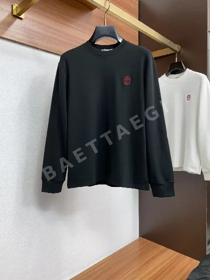 브루넬로쿠치넬리 남성 모달 플리스 긴팔 셔츠 202691