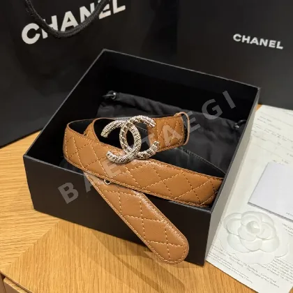 샤넬 더블 C 램스킨 벨트 173921