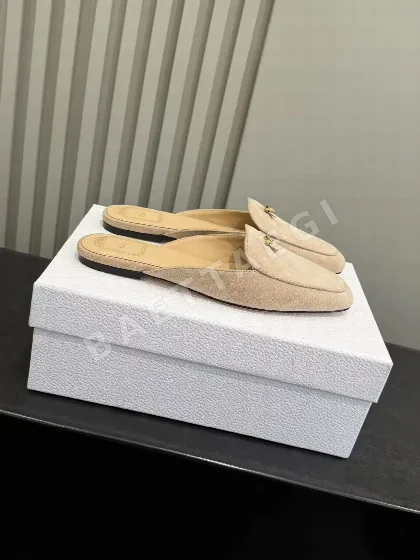 디올 보우 뮬러 리본 장식 뮬 95743