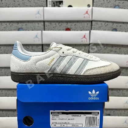 아디다스 [WZ] 삼바 OG ID2055 200692 Adidas Samba OG White Halo Blue