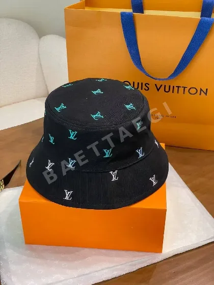 루이비통 LV 블라종 데님 리버시블 버킷햇 79065