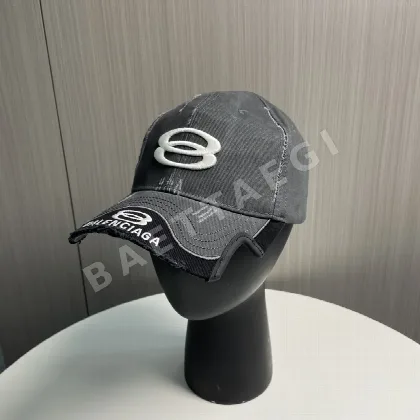 발렌시아가 자수 로고 베이스볼 캡 186062