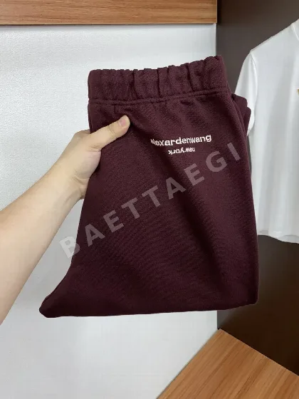 알렉산더왕 남성 코튼 스트레이트 바지 151390