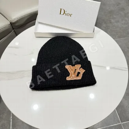 루이비통 울 토끼털 비니 모자 186263