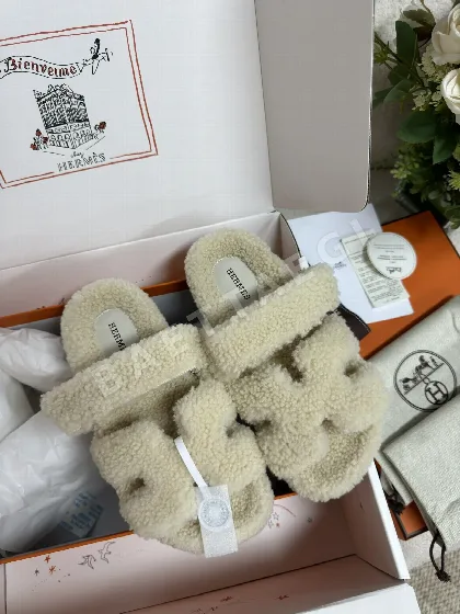 에르메스 시프레 슬리퍼 93856