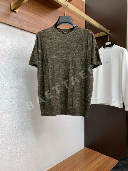 로로피아나 남성 크루넥 반팔 티셔츠 48094