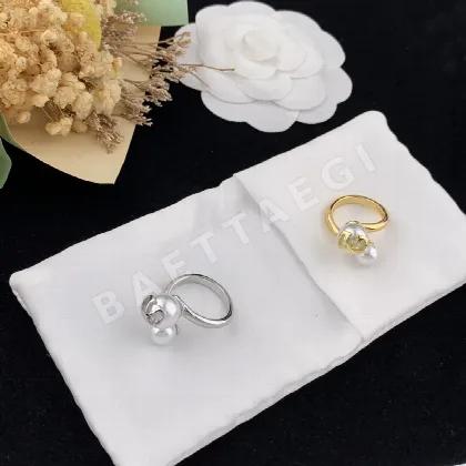 발렌티노 진주 반지 63576
