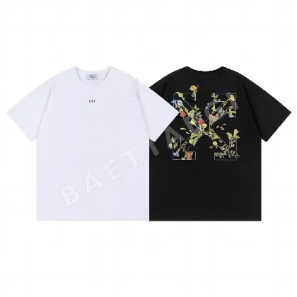오프화이트 뉴 루즈핏 남성 반팔 티셔츠 87370