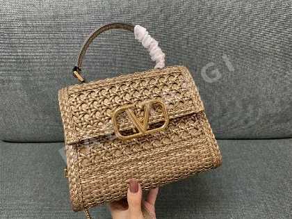 발렌티노 가라바니 V슬링 우븐 브리프케이스 가방 44243