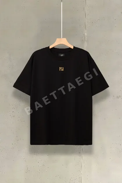 펜디 FF 자수 남성 반팔 티셔츠 65809