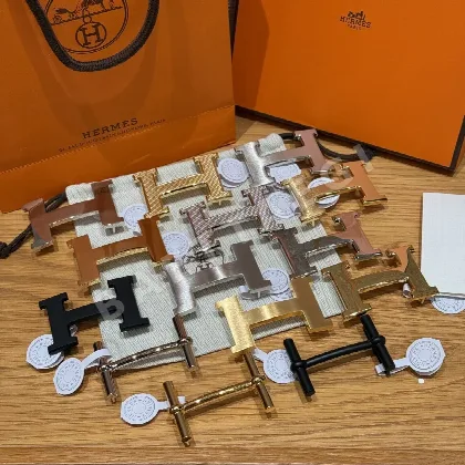 에르메스 리버서블 메탈 버클 남성용 벨트 175660
