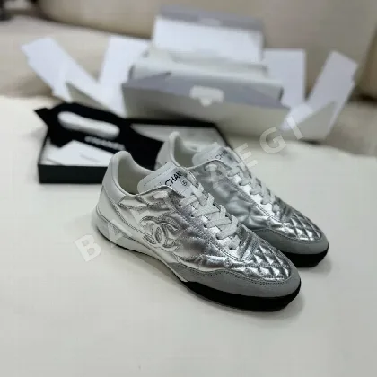 샤넬  다이아몬드 패턴 베이스볼 슈즈 94028