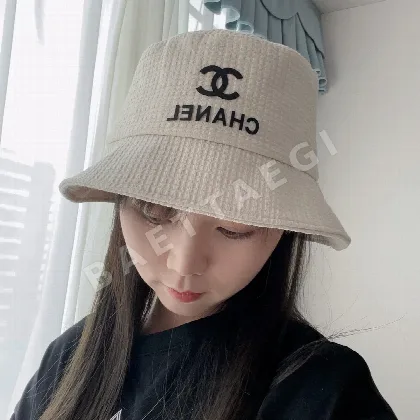 샤넬 와플 버킷햇 모자 82053
