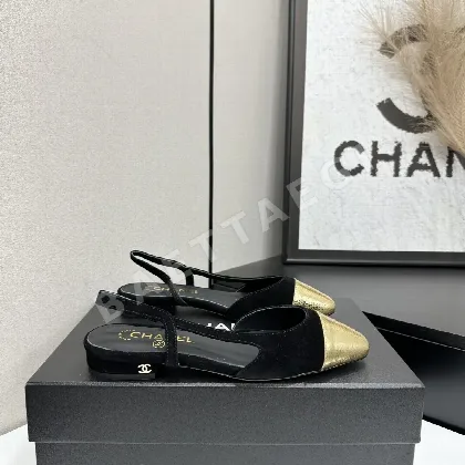 샤넬 클래식 플랫 슬링백 샌들 98370