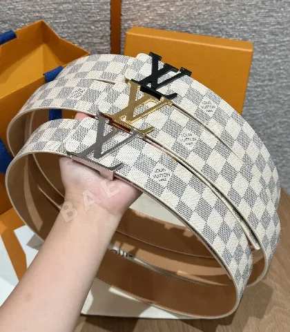 루이비통 모노그램 버클 양면 벨트 176798