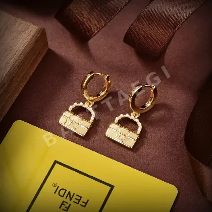 펜디 로고 귀걸이 71317