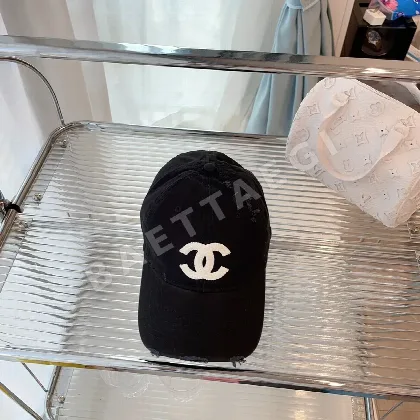 샤넬 데미지 가공 코튼 야구모자 82077