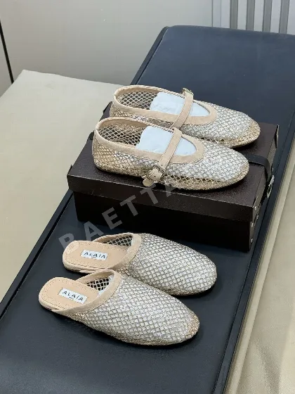 알라이아 메시 샌들 120808