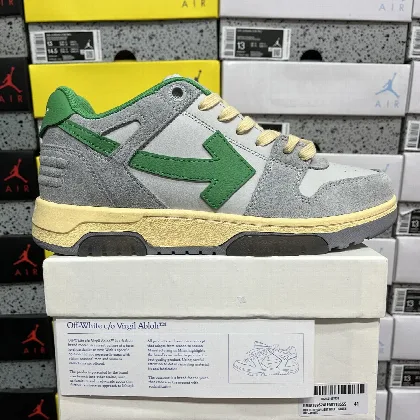 오프화이트 아웃 오브 오피스 OOO 로우 탑스 202400 Off White Out Of Office OOO Low Tops Light Grey