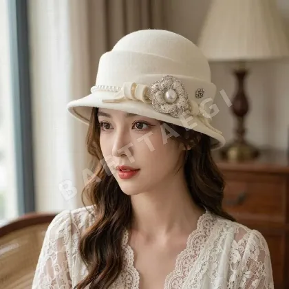 샤넬 캐시미어 버킷햇 185438