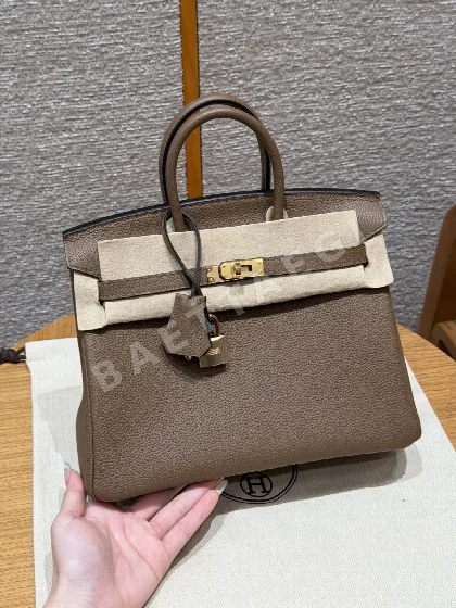 에르메스 버킨 25 토고 베이지 가방 144782