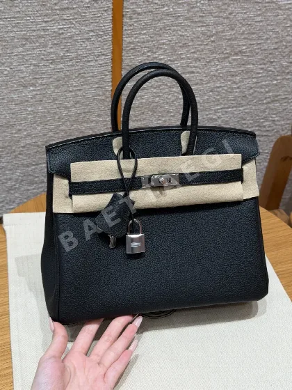 에르메스 버킨 25 토고 가죽 가방 144317